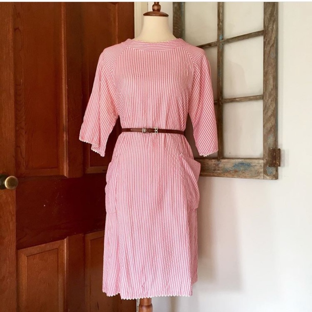 Vintage 1960’s Seersucker Dress